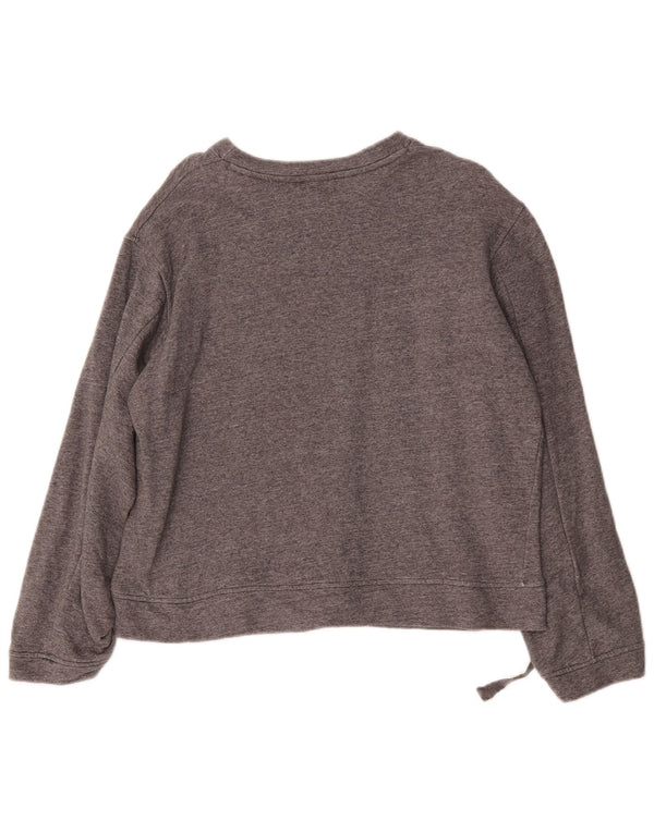 Pulover supradimensionat pentru femei Zara UK 10 Mic, gri cu pete