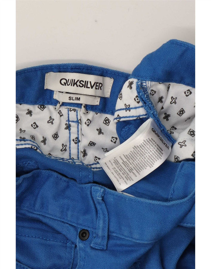 Blugi slim pentru femei Quiksilver W28 L29 Bumbac albastru