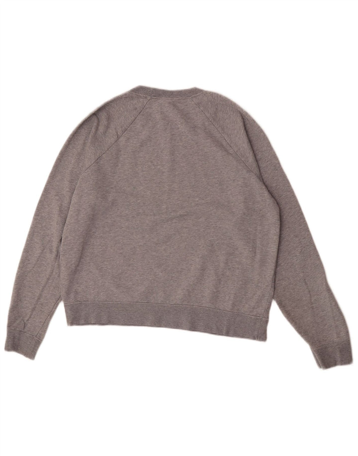 Pulover Nike pentru femei, UK 14, bumbac gri mediu