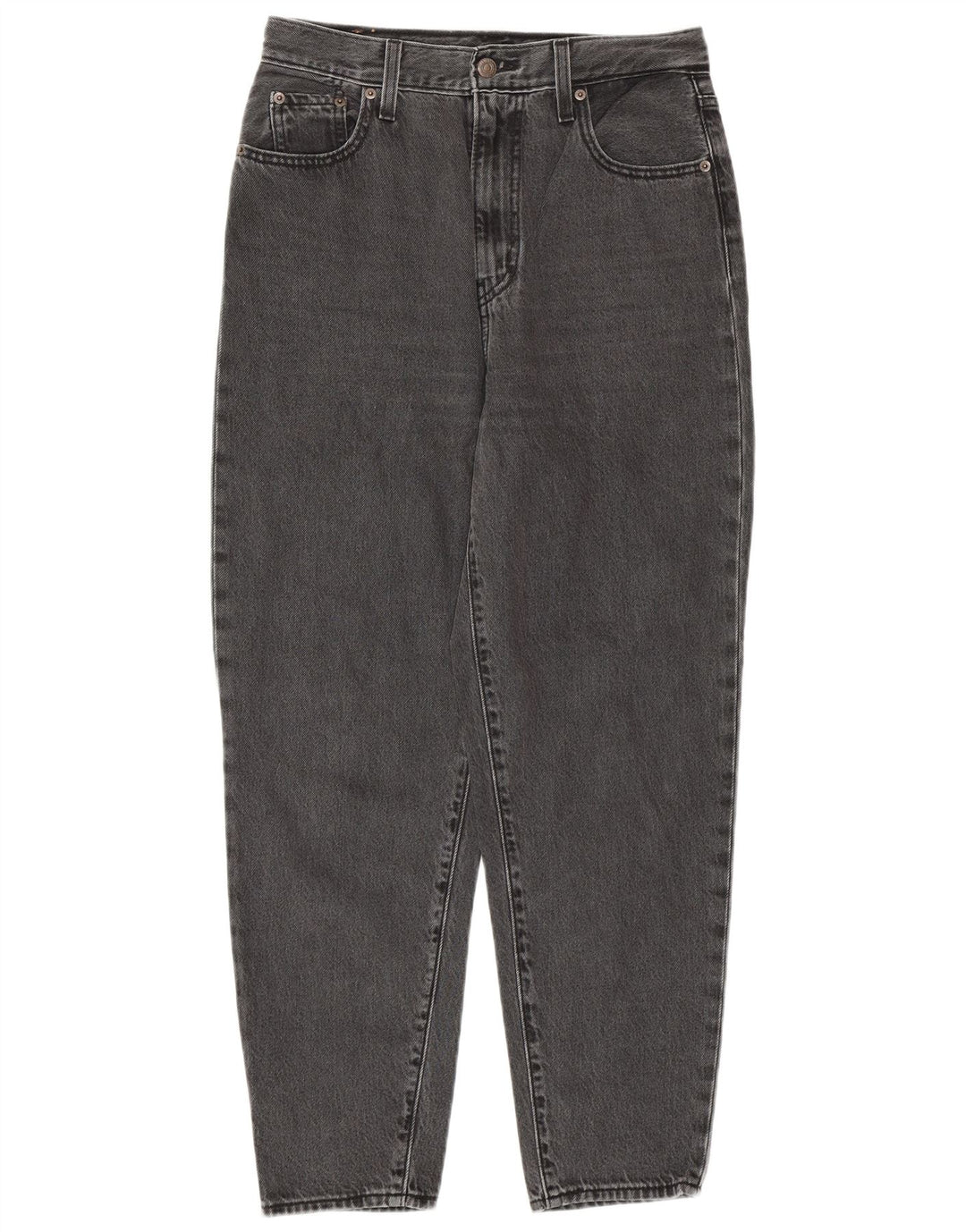 LEVI'S Womens High Rise Loose Jeans W26 L27 Grey Cotton