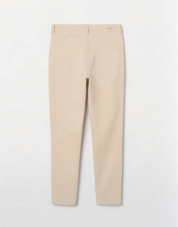 Blugi skinny Trafaluc pentru femei Zara EU 42 Large W32 L27 Off White