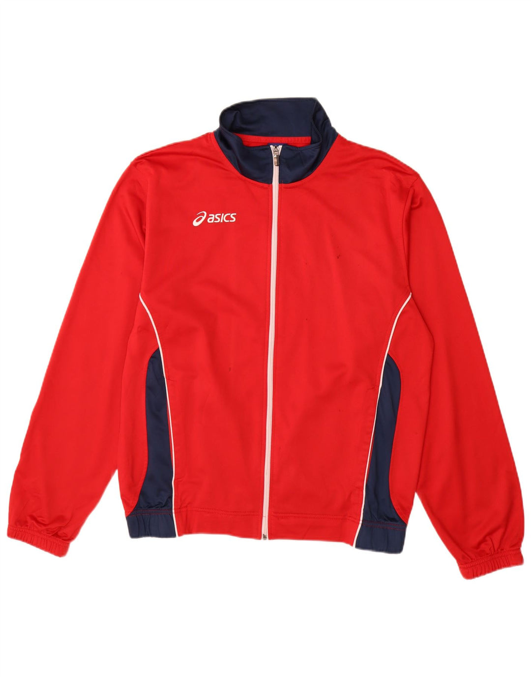 Jachetă de trening pentru bărbați Asics, XL, roșu, bloc de culoare