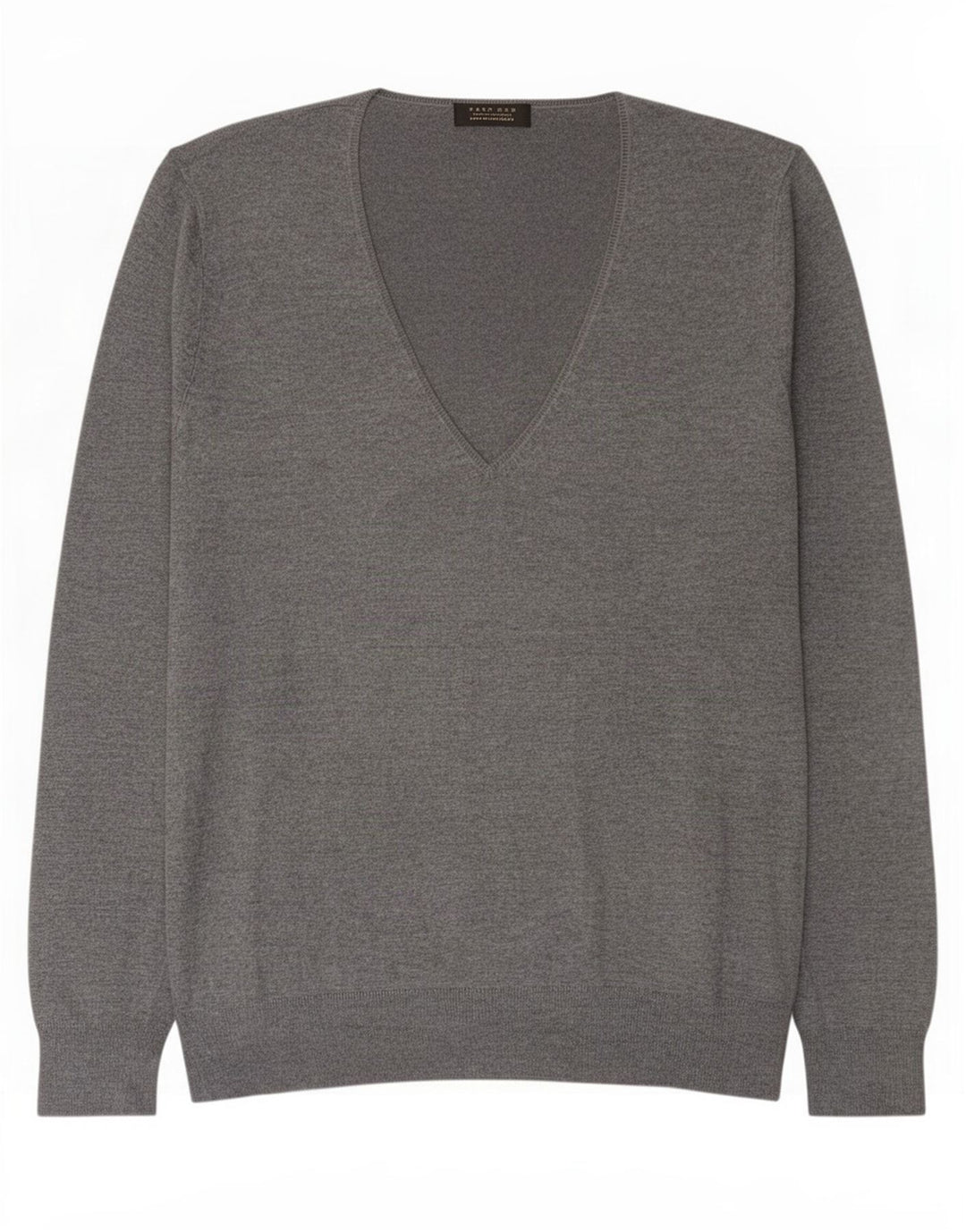 Pulover pentru bărbați Zara, cu decolteu în V, XL, gri