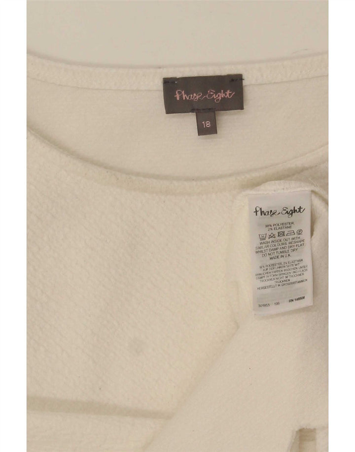 Bluză pentru femei Phase Eight UK 18 XL Poliester alb