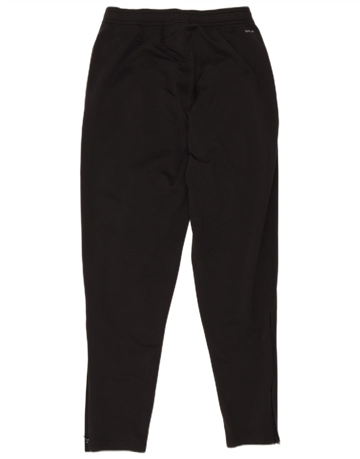 Pantaloni de trening Adidas Climalite pentru bărbați, poliester negru mic