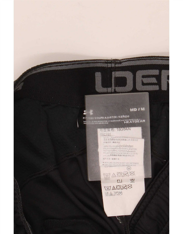 Pantaloni scurți sport Under Armour pentru bărbați, poliester mediu negru