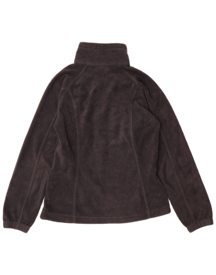 Jachetă fleece Columbia pentru femei UK 10, poliester negru mic