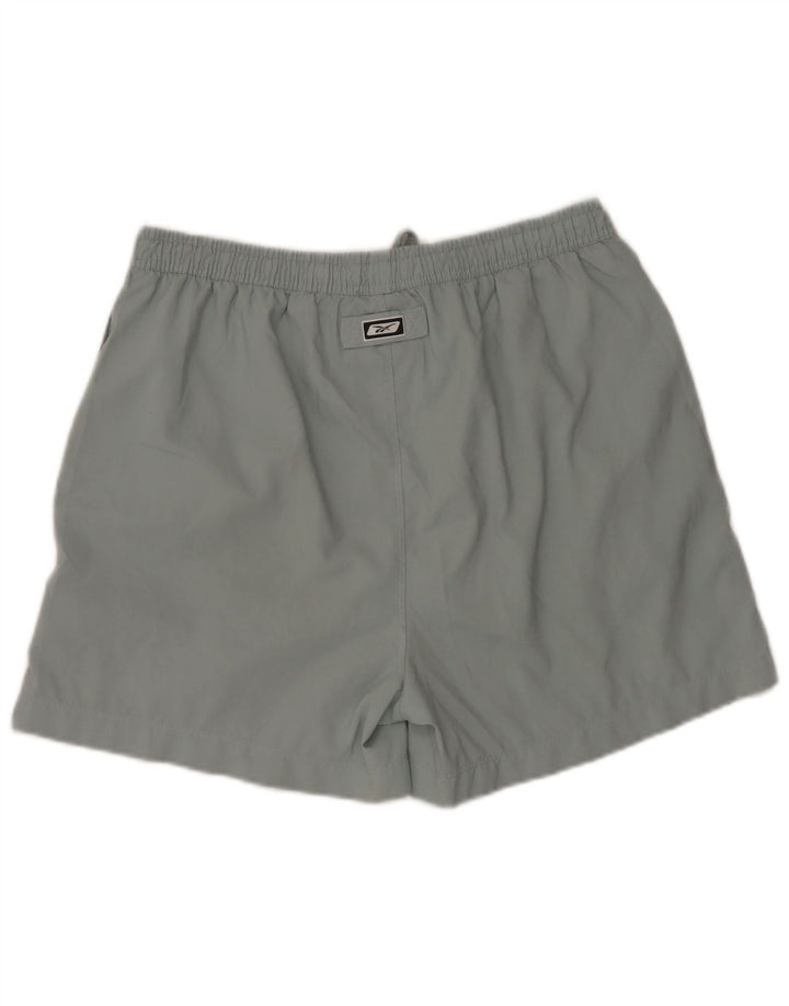 Pantaloni scurți sport pentru bărbați Reebok, poliester albastru mediu