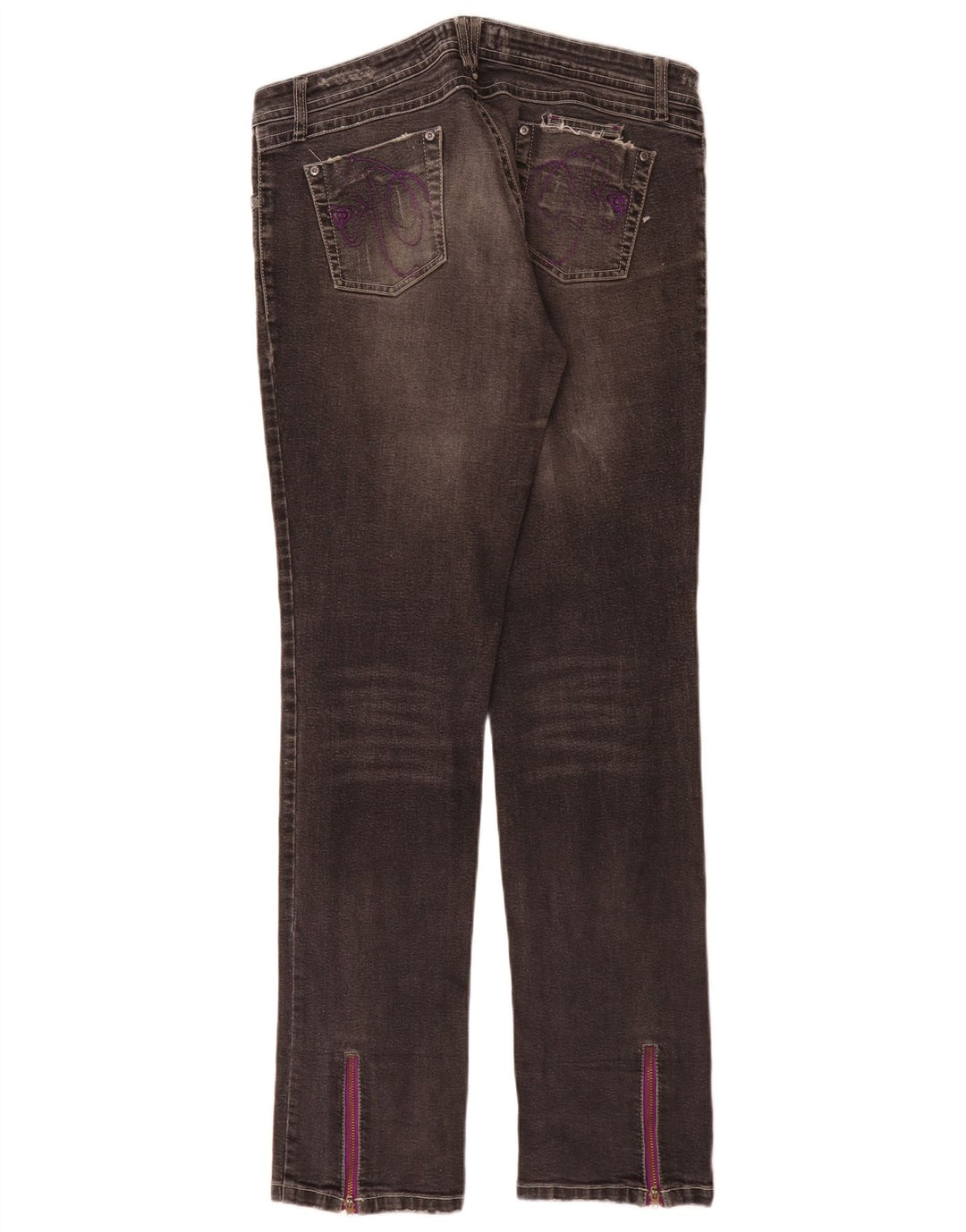 Blugi Roxy Graphic Slim pentru femei W32 L32 bumbac gri