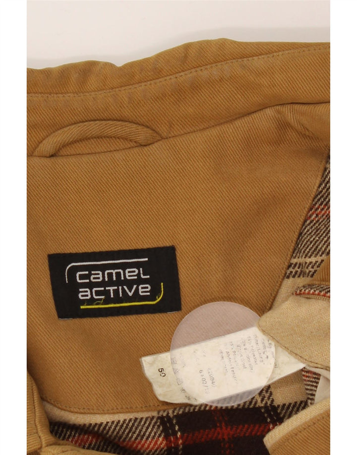 Jachetă bomber pentru bărbați CAMEL ACTIVE IT 50 mare bumbac maro