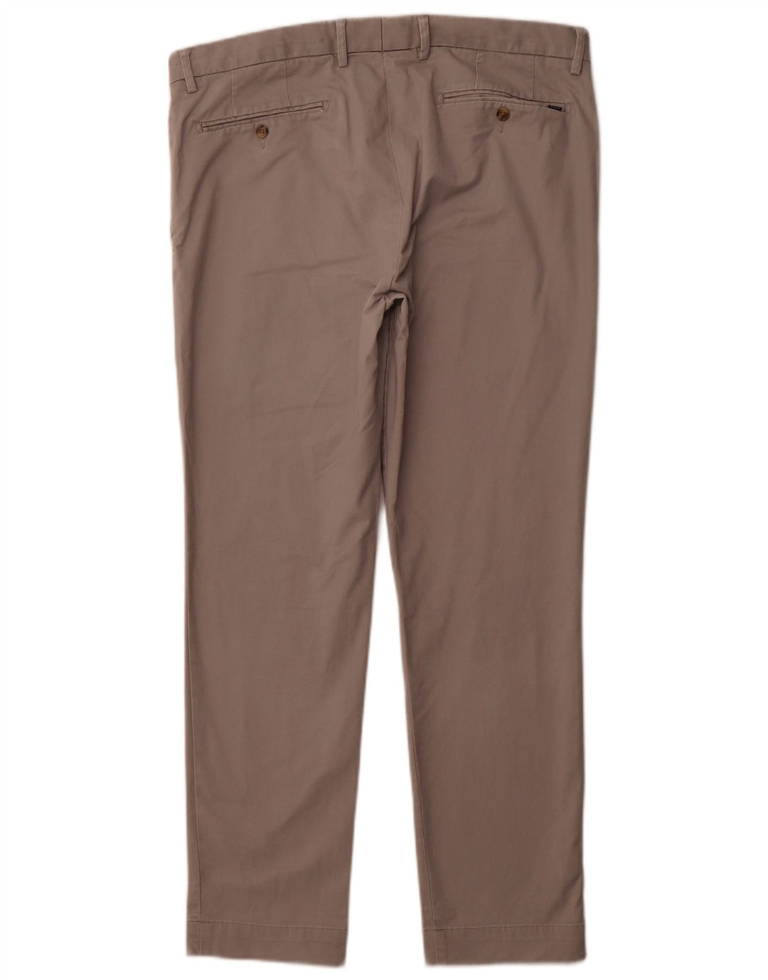 POLO RALPH LAUREN Pantaloni de costum slim pentru bărbați W36 L30 bumbac gri