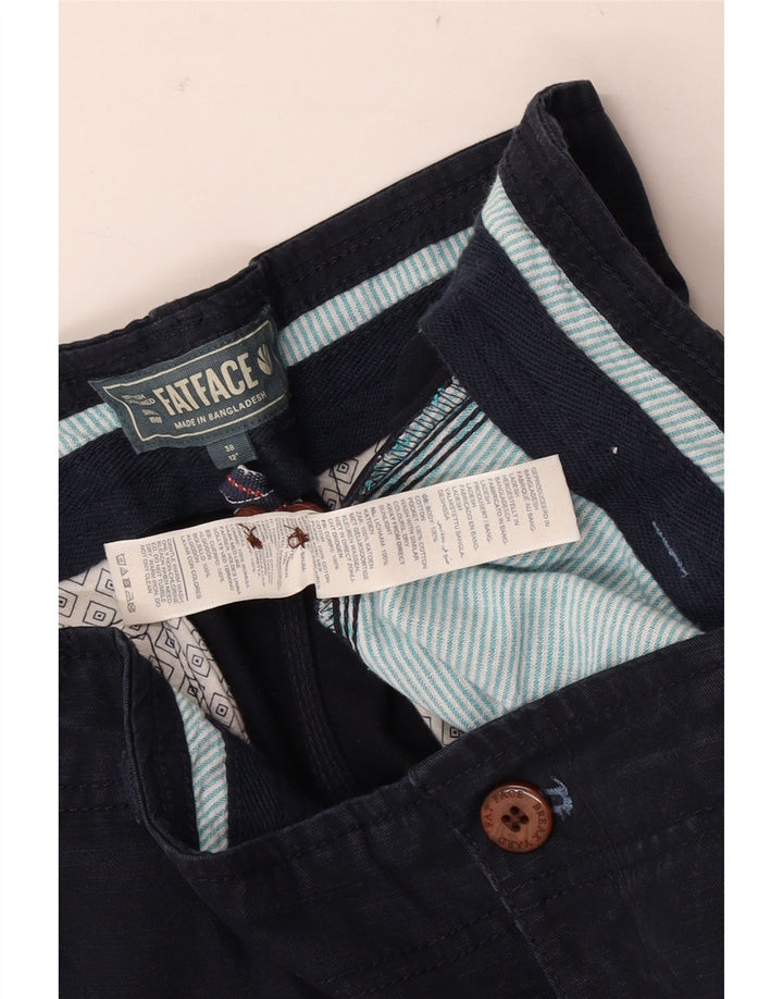 Pantaloni scurți cargo pentru bărbați Fat Face W38 XL, bumbac bleumarin