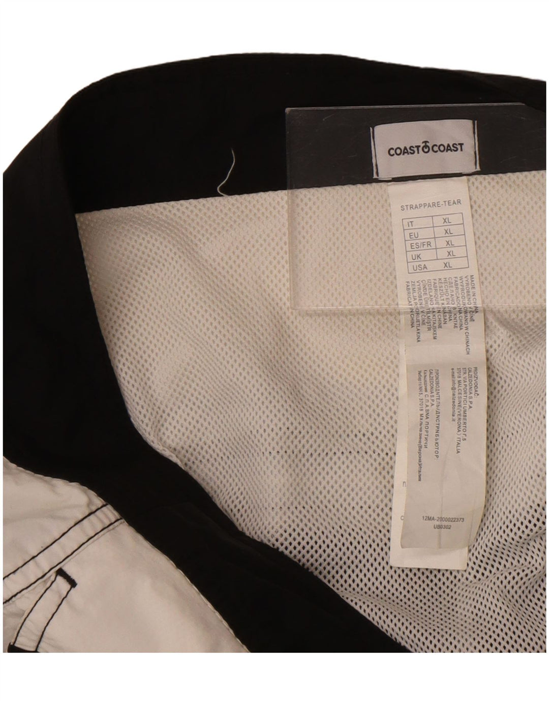 Pantaloni scurți de înot cu grafic pentru bărbați Coast XL, negru, poliamidă, plajă