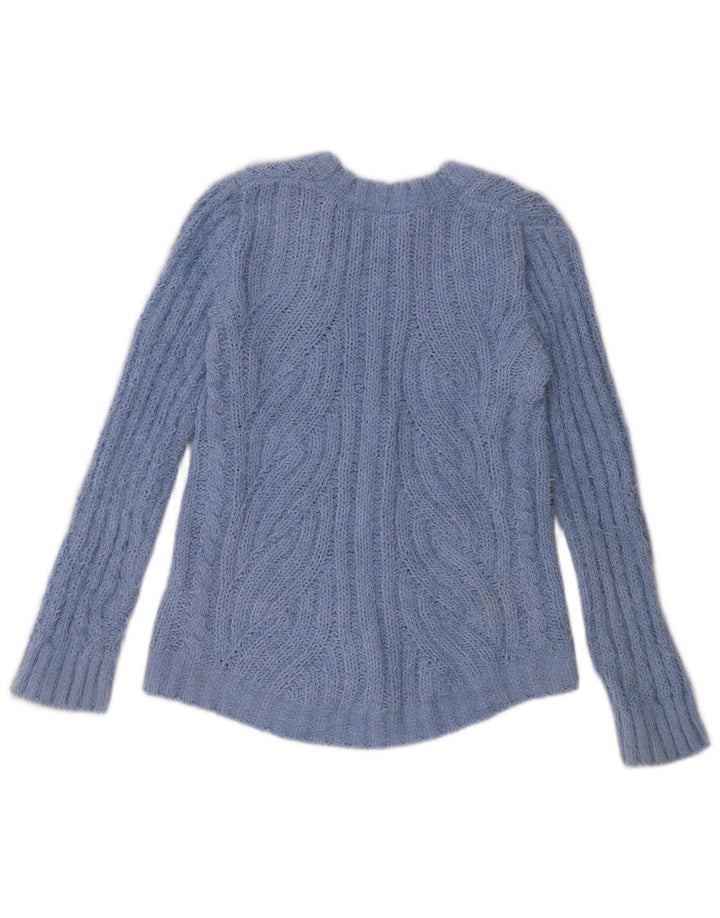 Pulover cardigan supradimensionat pentru femei Marks & Spencer UK 10 Small Blue