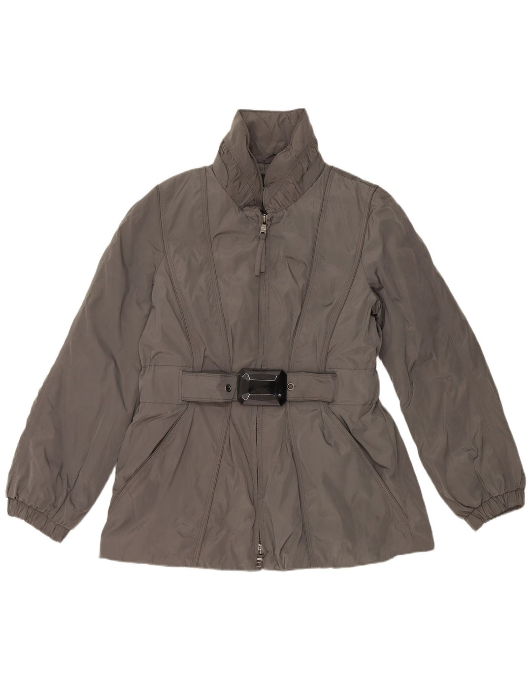 Jachetă căptușită pentru femei ZARA UK 18 XL gri