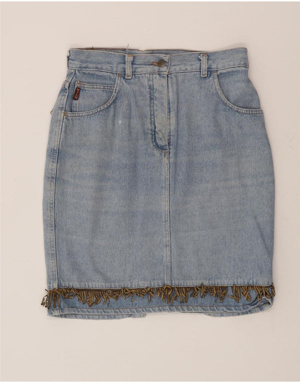 Fusta de blugi pentru femei Wild W30 Medium Blue