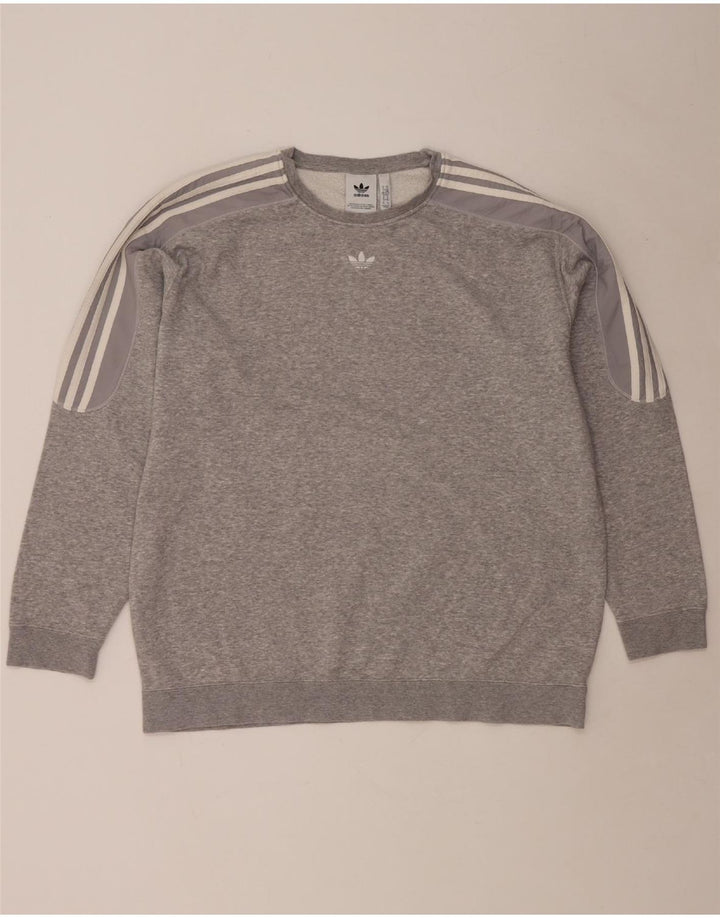 Hanorac pentru bărbați ADIDAS Jumper XL, bumbac cu pete gri
