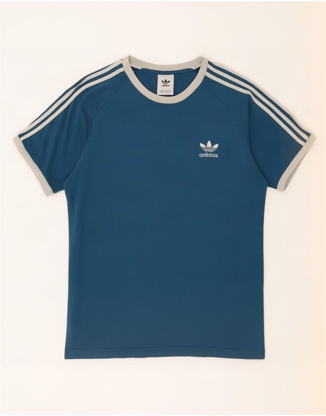 Tricou pentru bărbați Adidas Top Medium Blue Bumbac