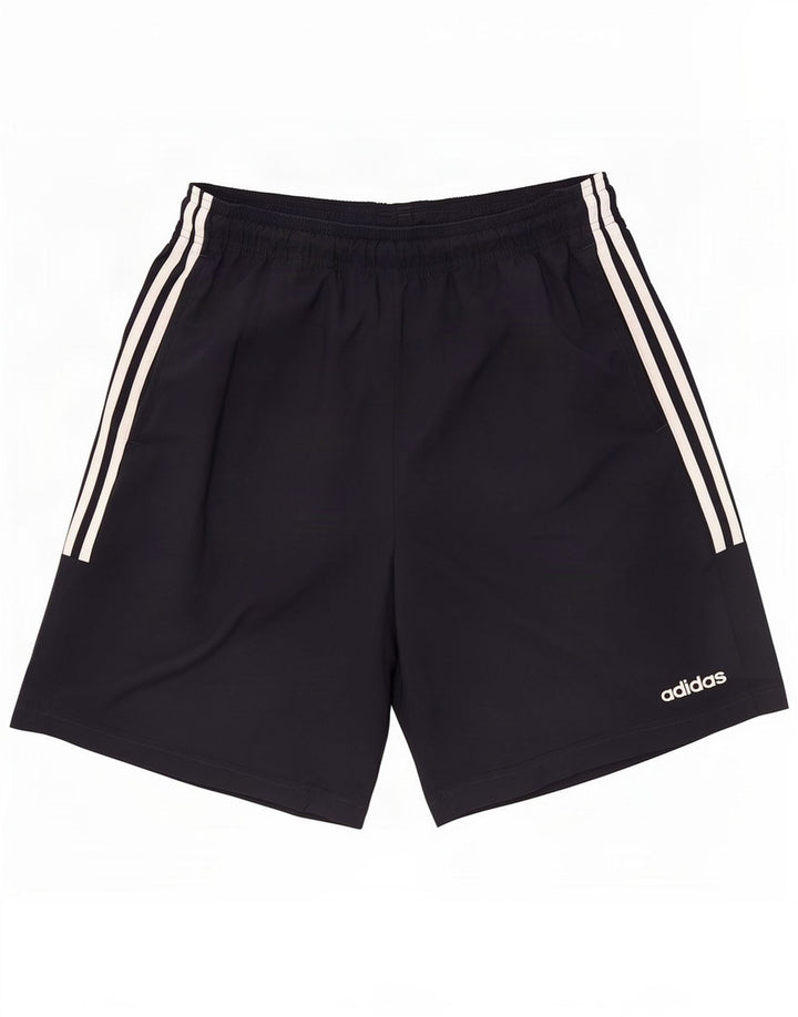 Pantaloni scurți sport pentru bărbați Adidas, mari, albastru, poliester