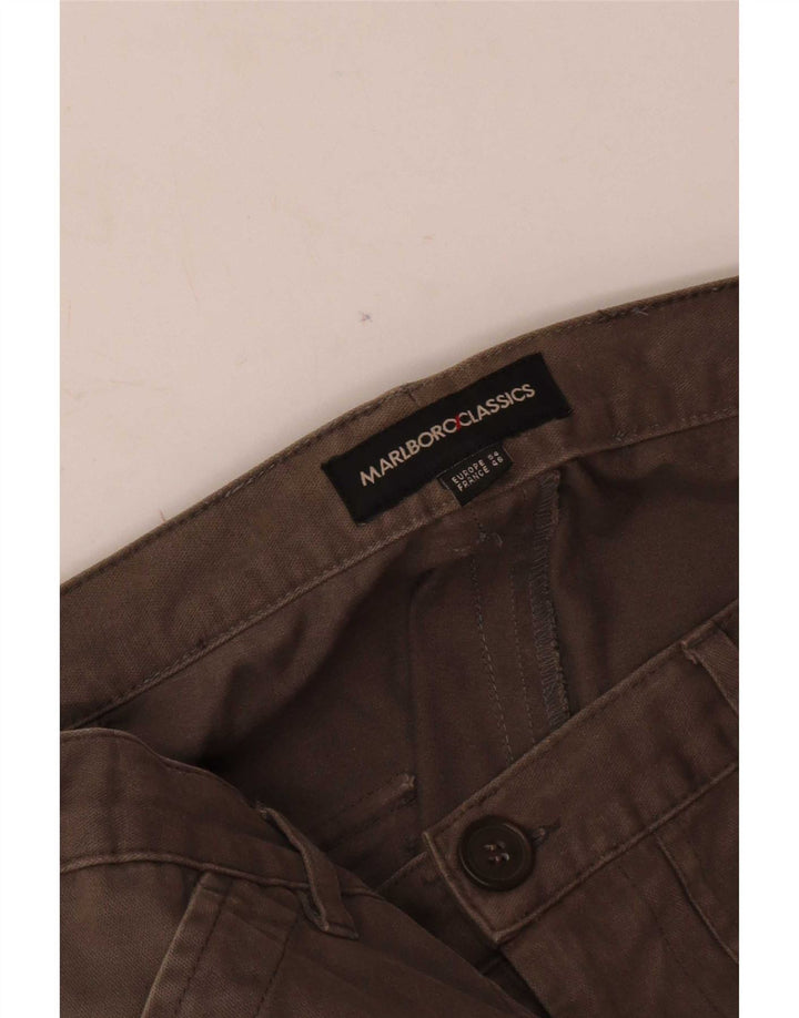 Pantaloni cargo obișnuiți pentru bărbați Marlboro Classics W34 L34 maro
