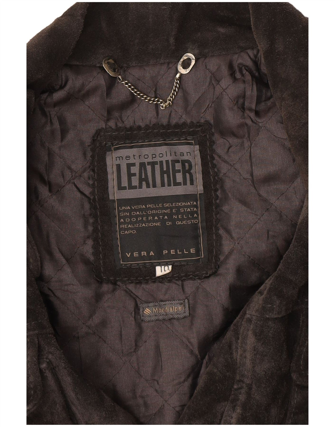 Jachetă de vânt supradimensionată pentru femei de piele intoarsă vintage UK 10 Mic din piele gri