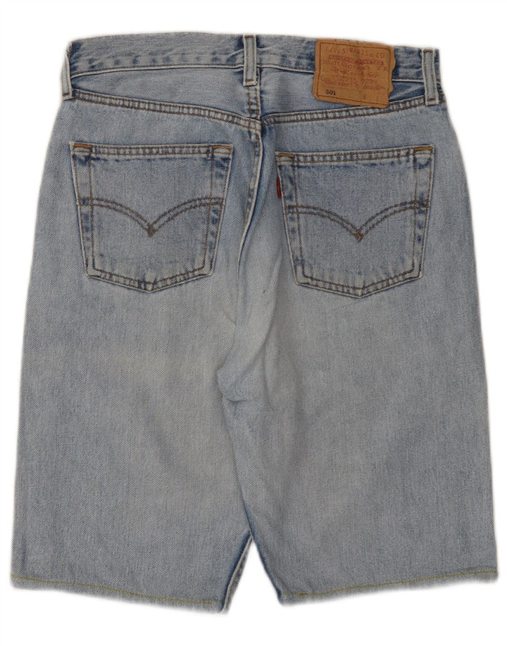 Pantaloni scurți Levi's 501 Denim W29 Medium Blue Bumbac