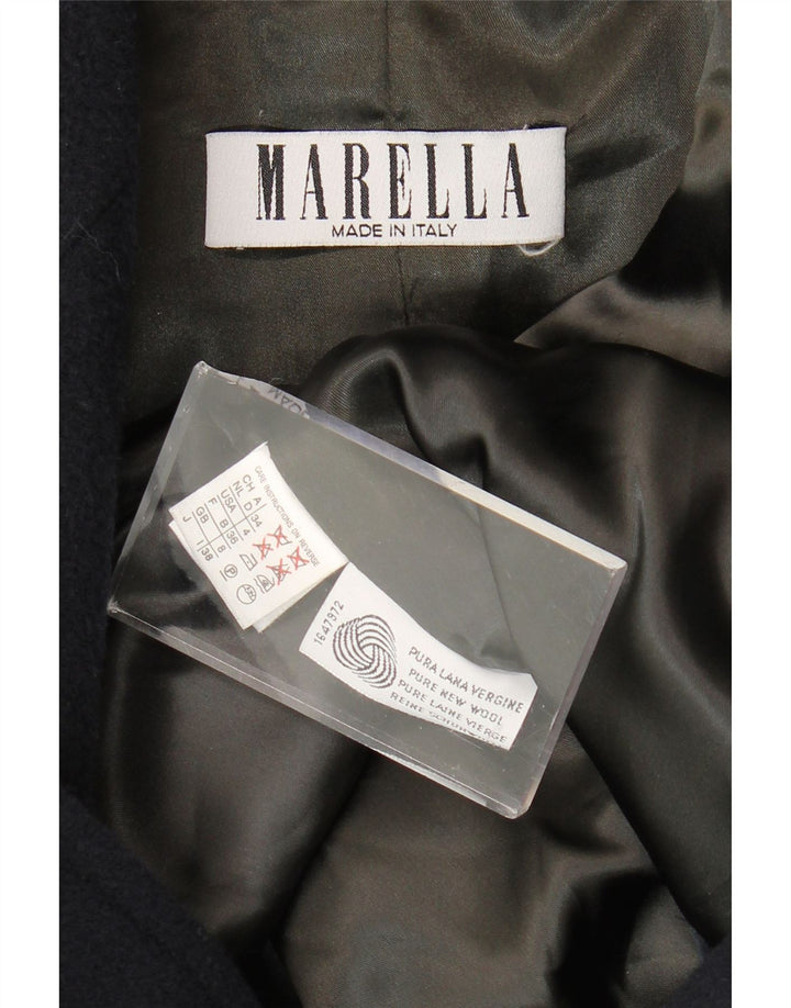 Palton supradimensionat pentru femei Marella UK 8 Mic bleumarin