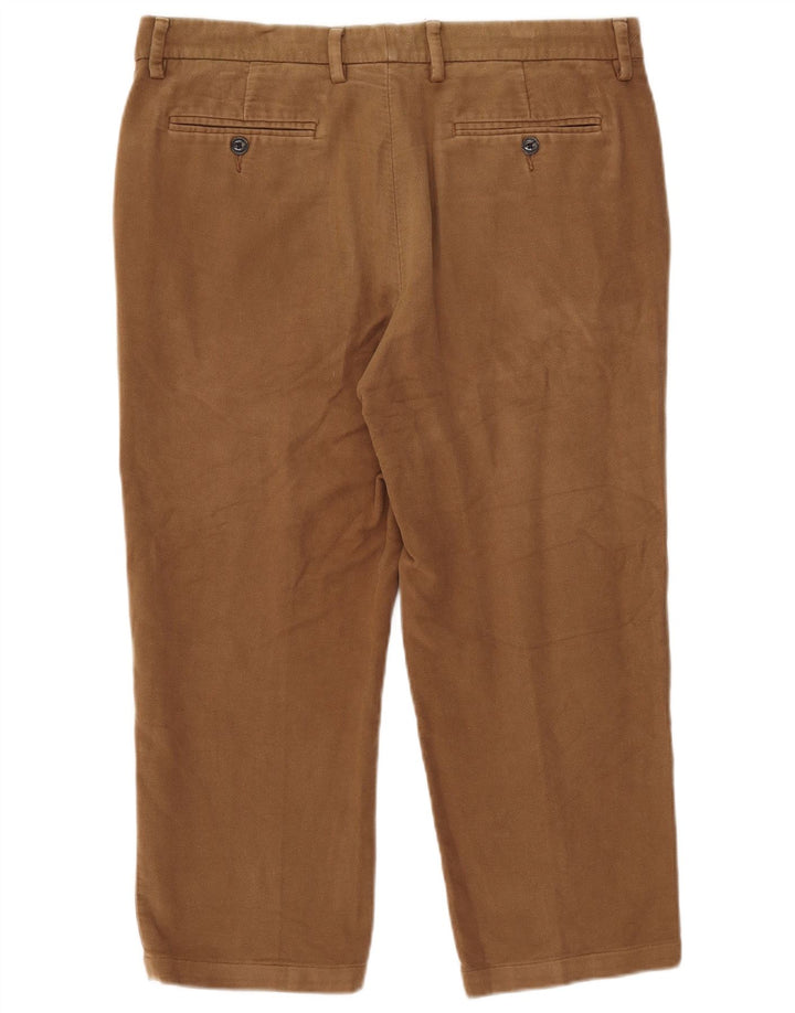 Pantaloni Capri obișnuiți pentru bărbați Marks & Spencer L36 L23 bumbac bej