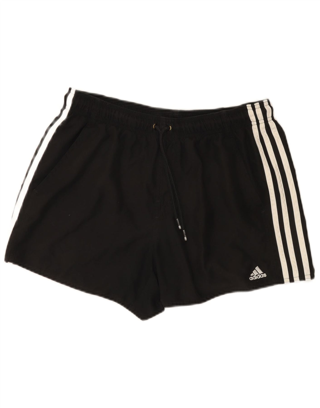 Pantaloni scurți sport pentru bărbați Adidas, poliester mediu negru