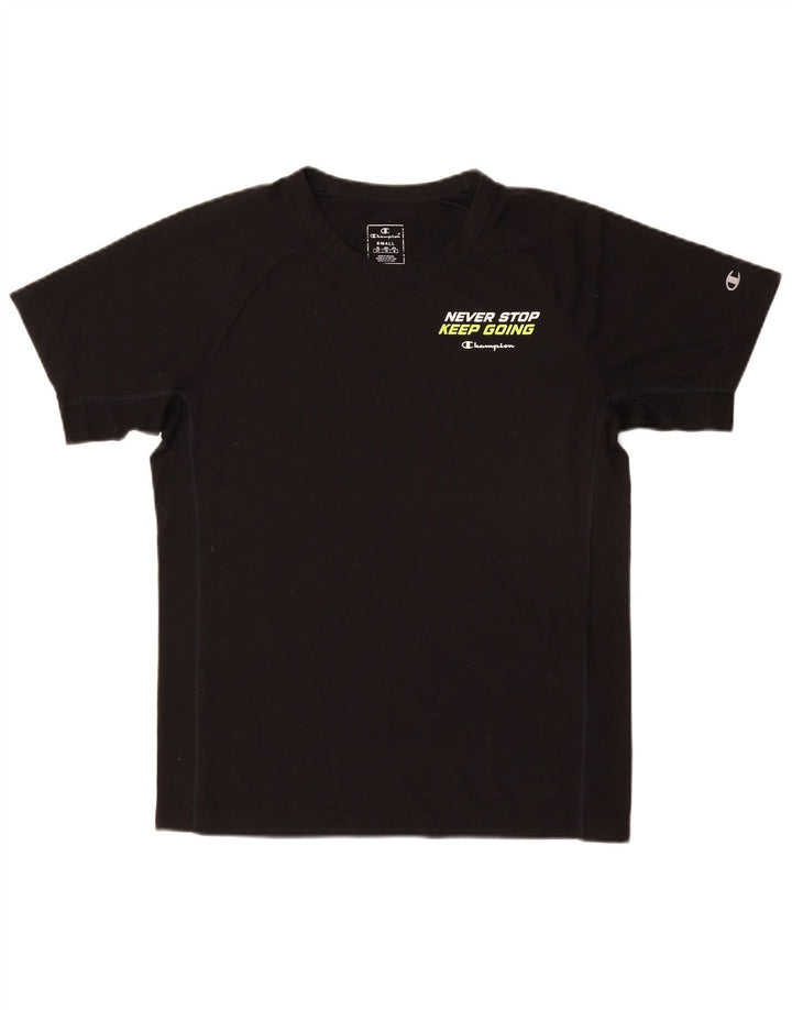 Tricou grafic pentru bărbați Champion Top Mic Negru