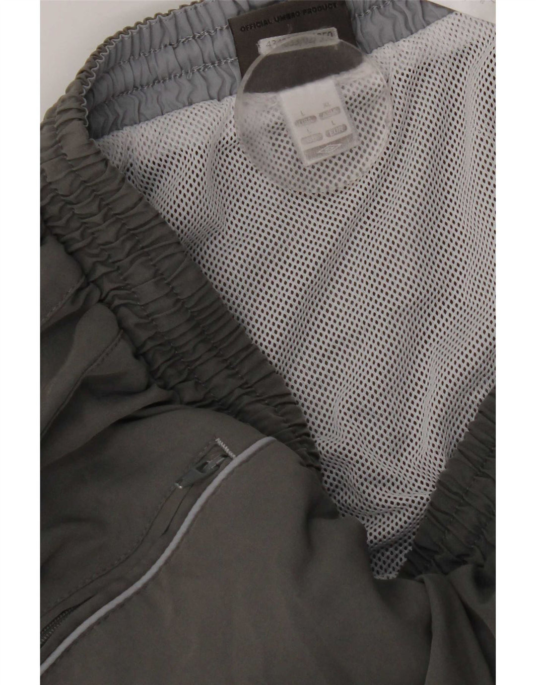 Pantaloni scurți sport Umbro pentru bărbați, mari, gri, poliester