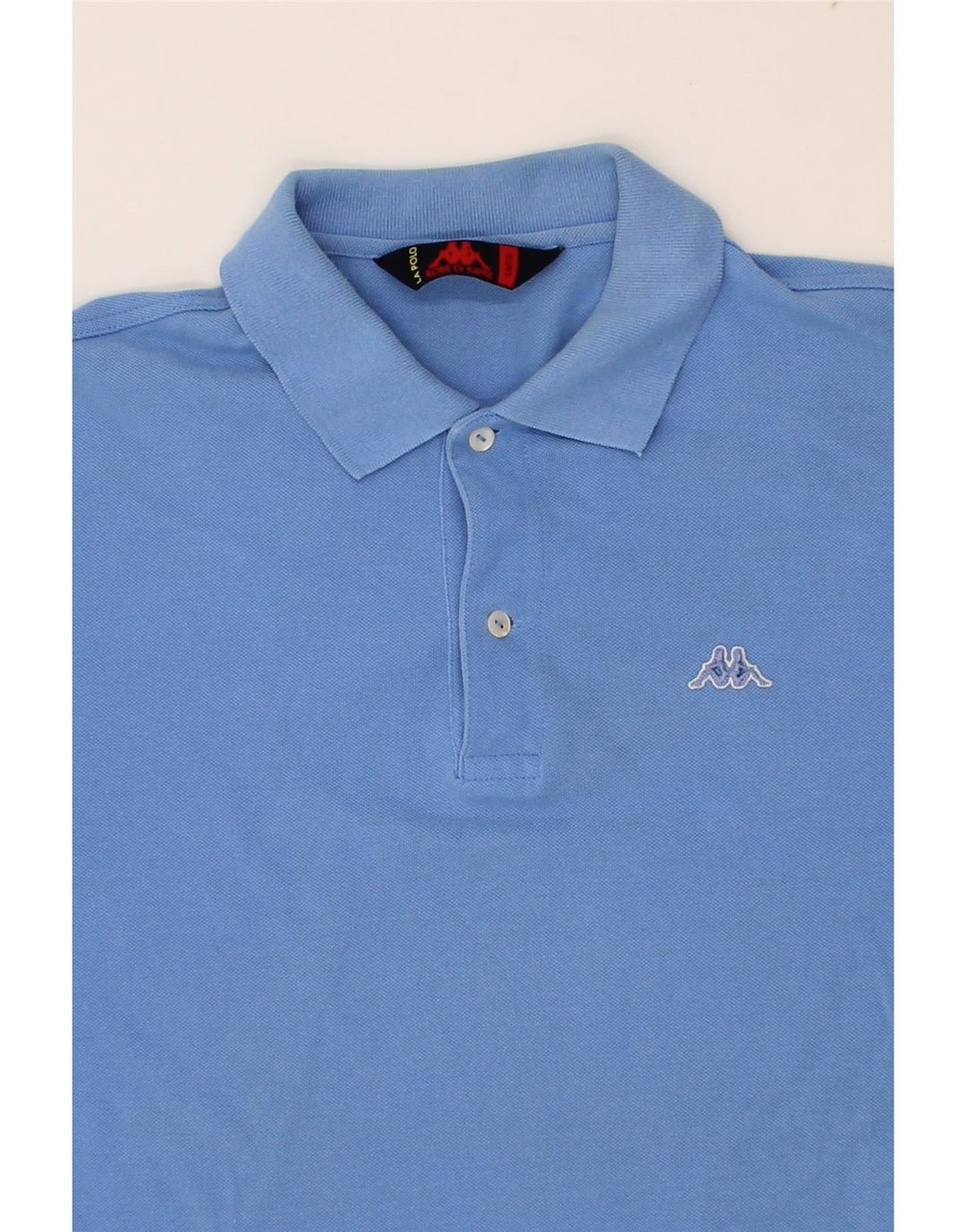 KAPPA Mens Polo Shirt Large Blue Cotton Vintage Kappa and Second-Hand Kappa from Messina Hembry 