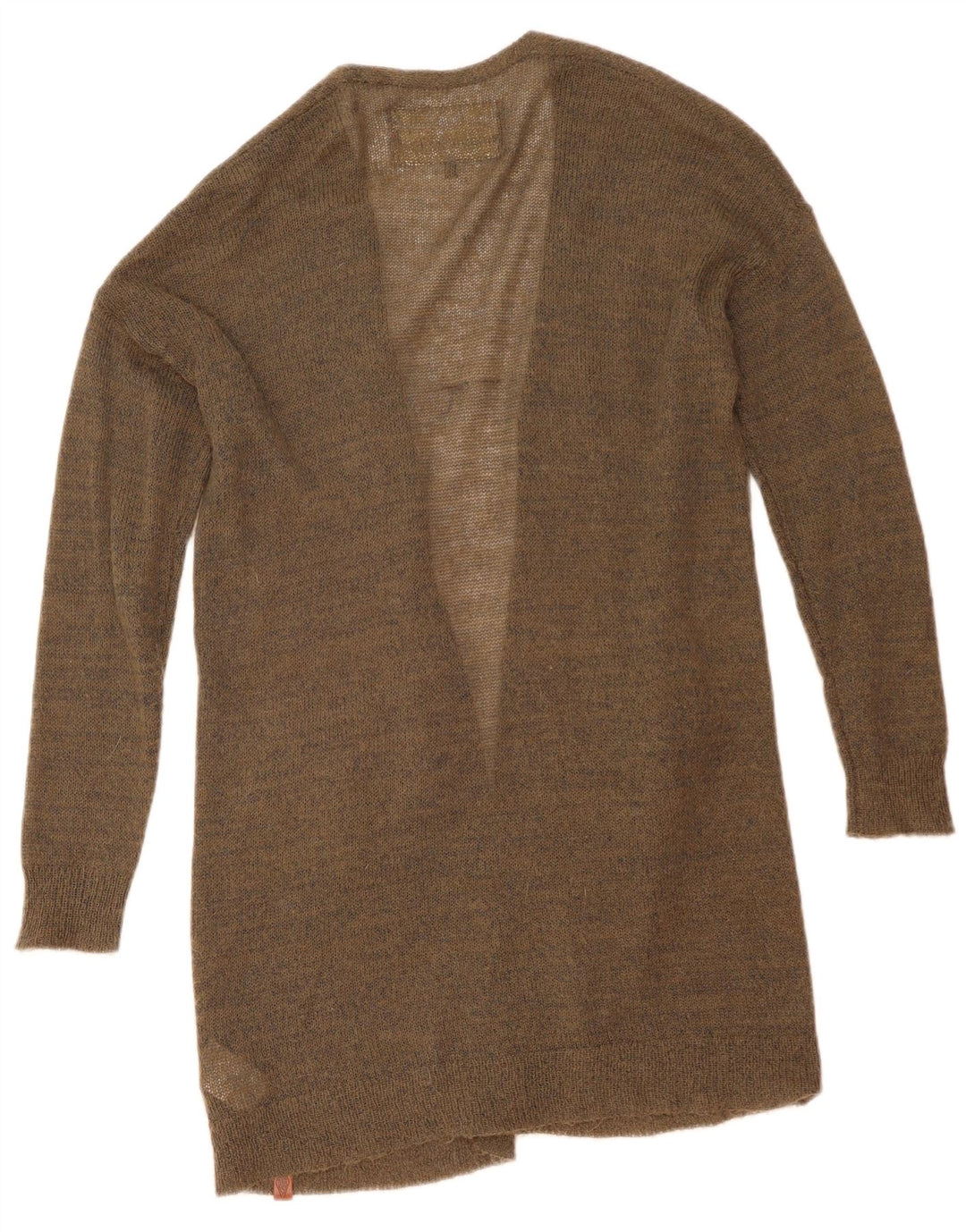 Pulover cardigan deschis Superdry pentru femei UK 14 Medium Khaki Nylon