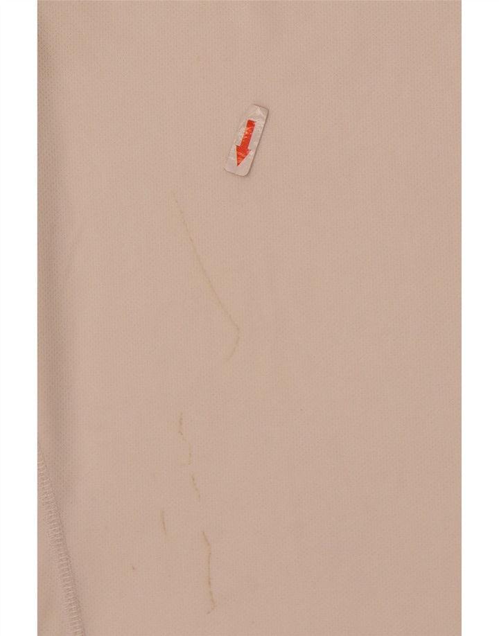 Tricou Adidas Climalite pentru bărbați Top mic poliester alb