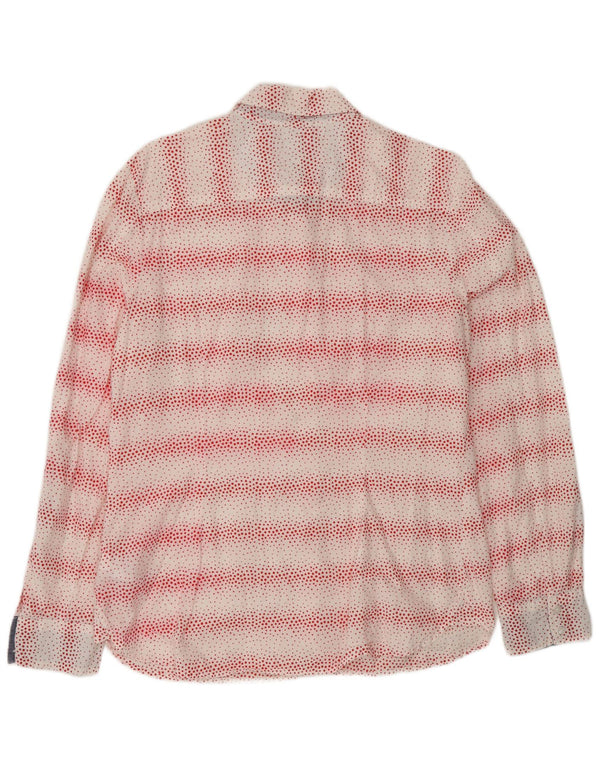 Cămașă pentru femei Tommy Hilfiger, cu ajustare clasică, UK 16, mare, bumbac cu pete albe