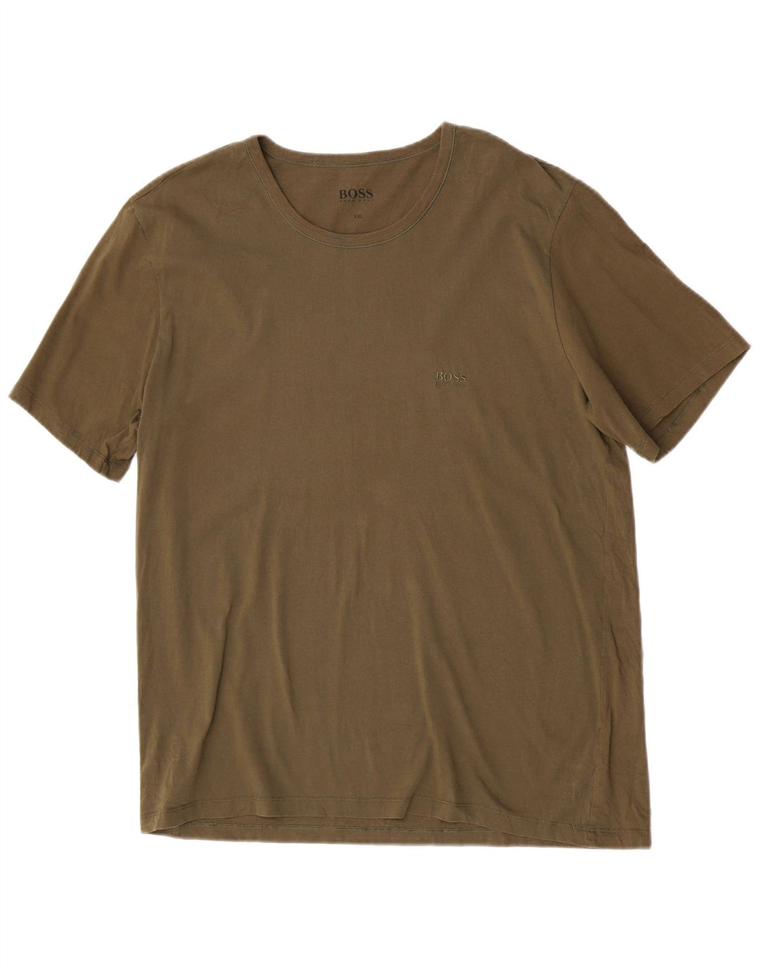 Tricou pentru bărbați Hugo Boss Top 2XL Kaki