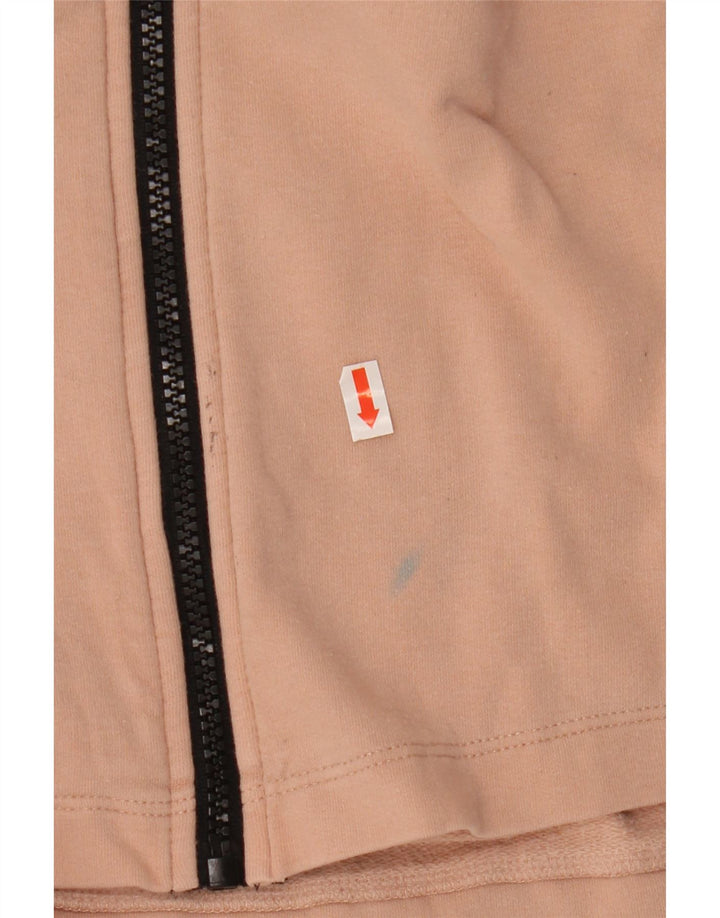 CHAMPION Pulover cu capota cu fermoar cu grafic pentru femei UK 18 XL roz