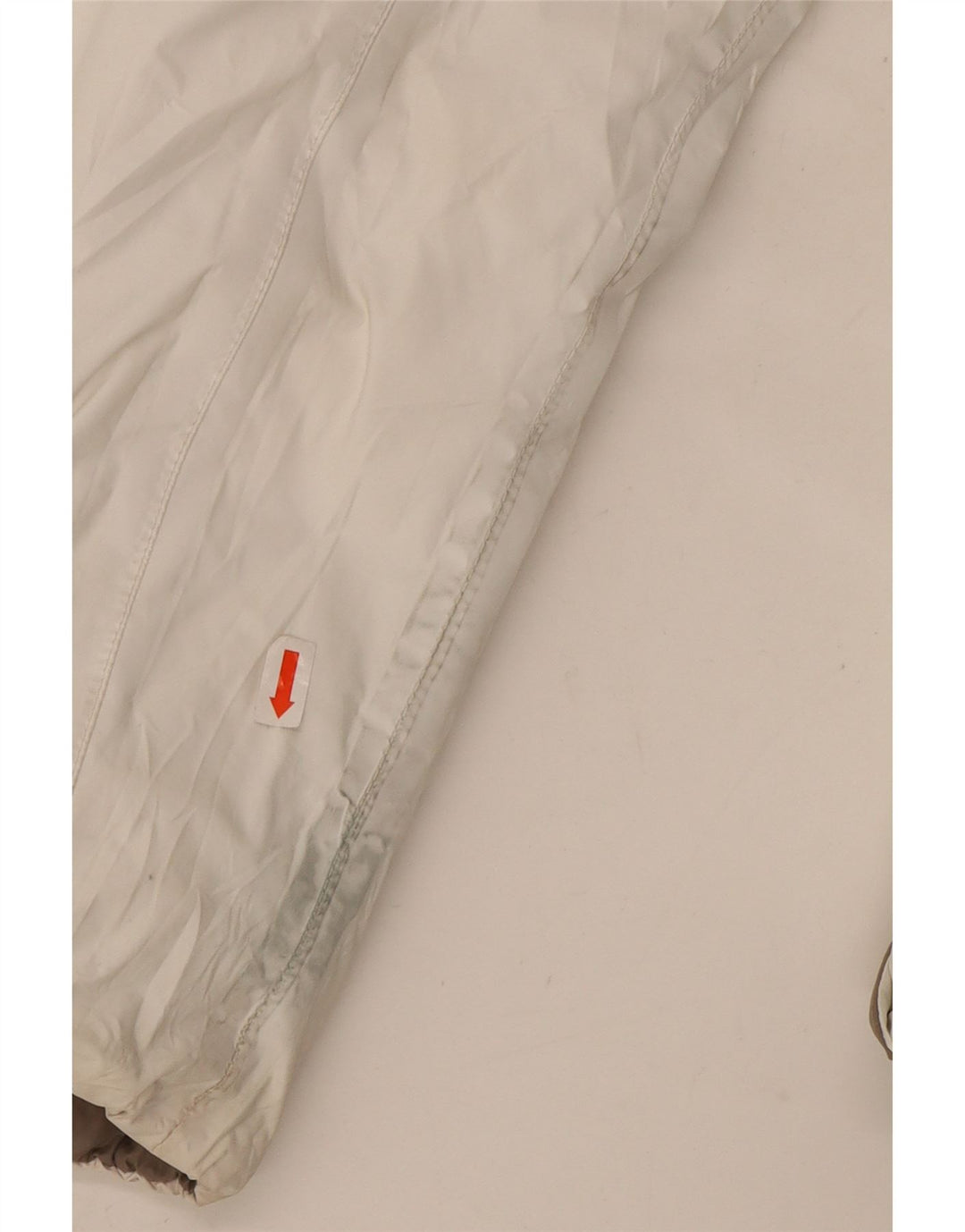 Jachetă căptușită reversibilă cu glugă K-WAY pentru fete 8-9 ani poliamidă albă