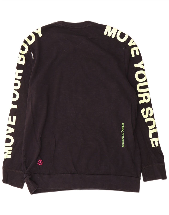 Pulover pentru bărbați Nike Graphic Regular Fit, bumbac mare, negru