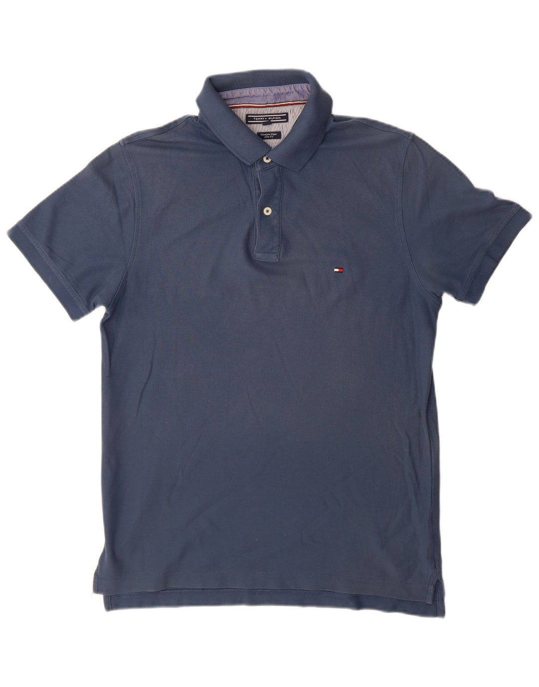 Tricou polo TOMMY HILFIGER pentru bărbați, mare, albastru, bumbac