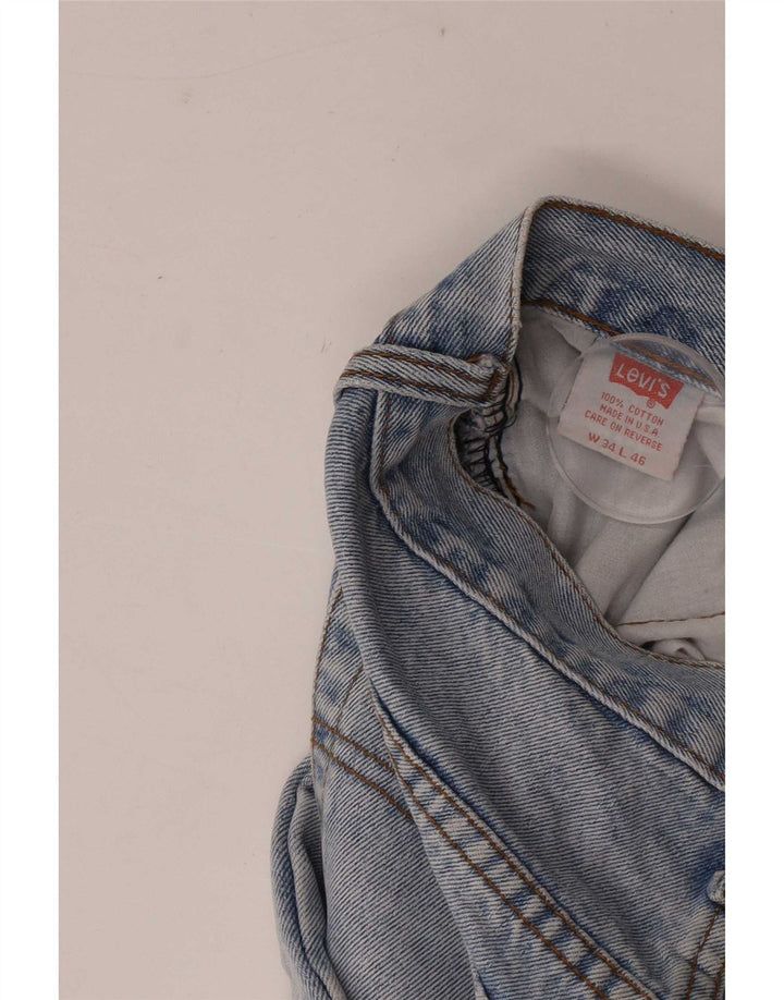 Blugi conici pentru bărbați Levi's W34 L28 Bumbac albastru