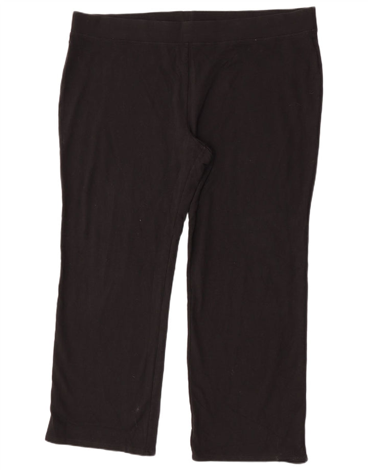 Leggings pentru femei Marks & Spencer UK 24 4XL bumbac negru