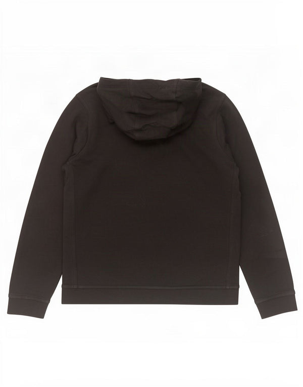 Nike Boys Hoodie Jumper 13-14 Years XL Black Cotton