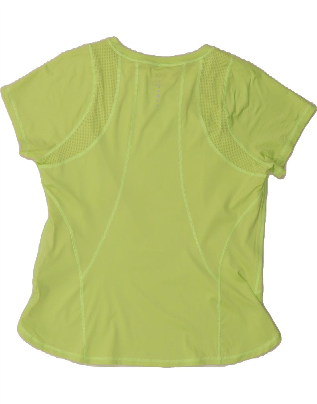 FILA Womens T-Shirt Top UK 18 XL Green Polyester Vintage Fila and Second-Hand Fila from Messina Hembry 