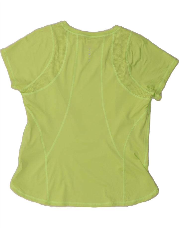 FILA Womens T-Shirt Top UK 18 XL Green Polyester Vintage Fila and Second-Hand Fila from Messina Hembry 