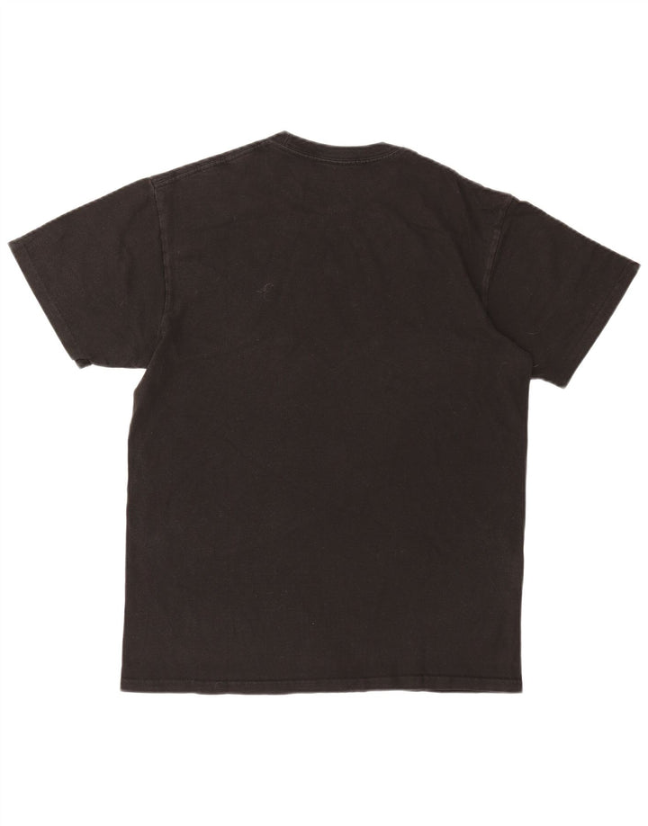 Tricou grafic Barcelona Hard Rock Cafe pentru bărbați Top mediu din bumbac negru