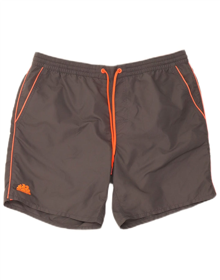 Sundek pantaloni scurți sport pentru bărbați, nailon gri mare
