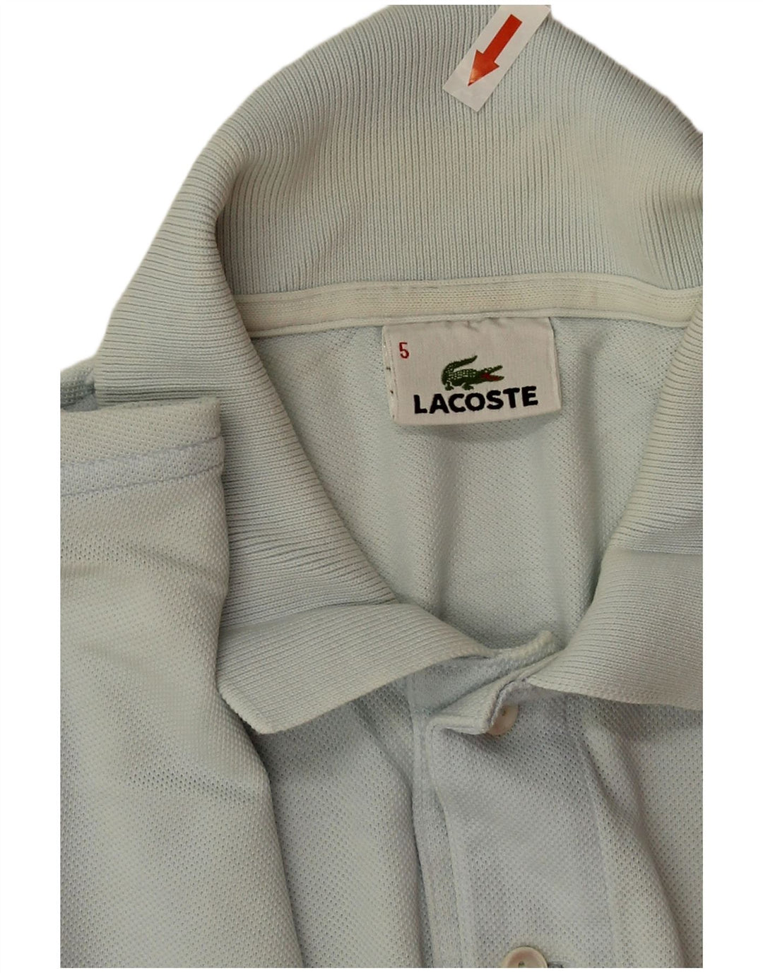 Tricou polo Lacoste pentru bărbați mărimea 5 mare, albastru, bumbac