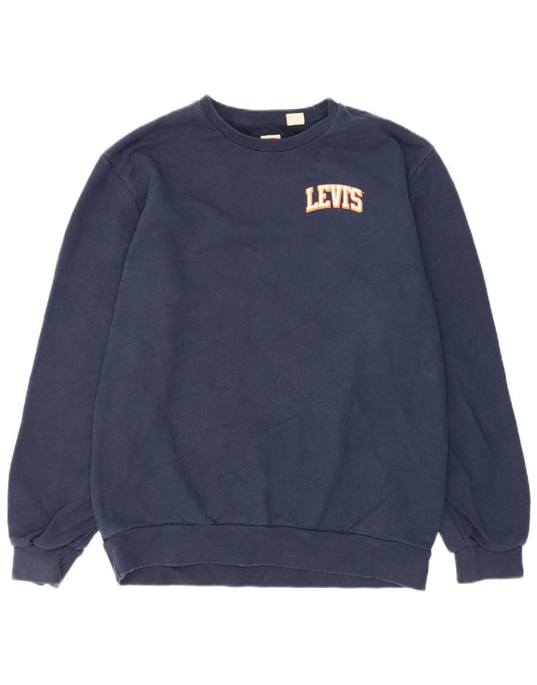 Pulover cu grafic standard Levi's pentru bărbați, mare, bumbac, albastru