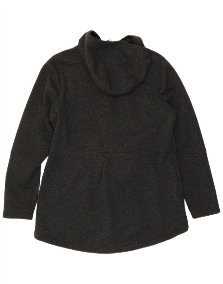 Pulover The North Face pentru femei, cu fermoar, UK 16, mare, gri, poliester